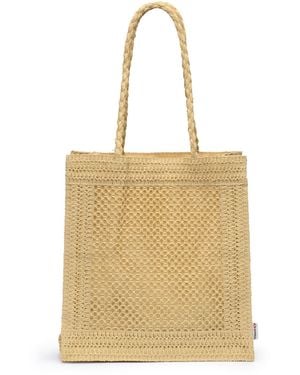 Superga Tote Bag Square Raffia Bolsos Mujer Talla Única - Neutro