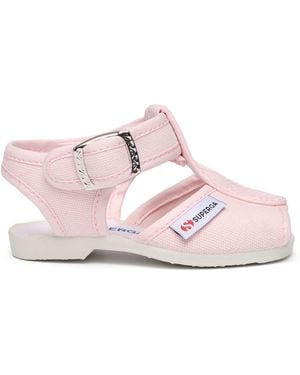 Superga 1200-Cotj Sandalias Niño/A Rojo - Rosa