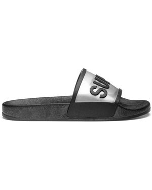 Superga 1908 Slides Clear Identity - Nero