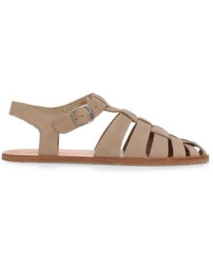 Superga 3019 Fisherman Sandal Suede Sandalias Hombre, Mujer - Marrón