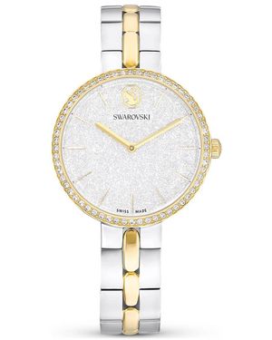 Swarovski Cosmopolitan uhr, schweizer produktion, metallarmband - Mettallic