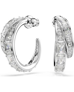 Swarovski Vienna kreolen, verschiedene schliffe - Mettallic
