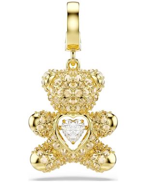 Swarovski Idyllia Mixed Cuts Teddy Charm - Metallic