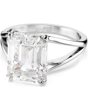 Swarovski Ladies Stilla Cocktail Ring - White