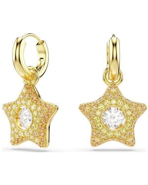 Swarovski Sublima Drop Earrings - Metallic