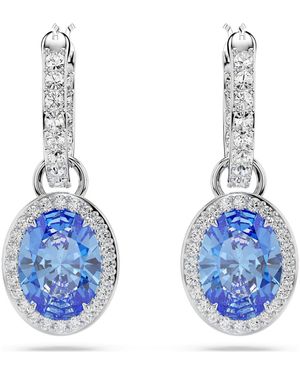 Swarovski Una Drop Earrings - Blue