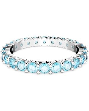 Swarovski Anello Matrix - Blu