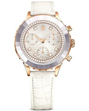 Swarovski Octea Chrono Watch - White