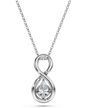 Swarovski Eternity Pendant - Metallic