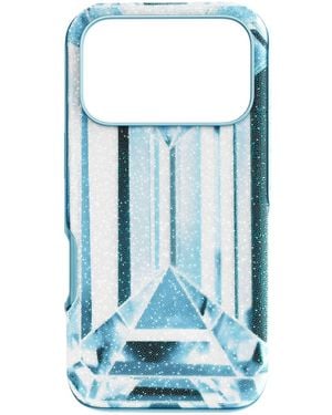 Swarovski High Smartphone Case, Crystal Effect, Iphone 17 Pro - Blue