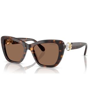 Swarovski Sunglasses - Brown