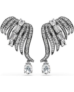 Swarovski The vienna collection ohrspangen, feder - Mettallic