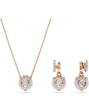Swarovski Dragon & Phoenix Set, Dragon's Claw, 18K Rose Finish - Metallic