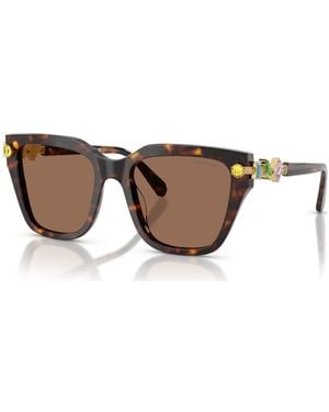 Swarovski Sunglasses - Brown