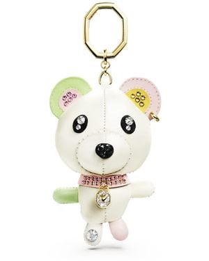 Swarovski Teddy Bag Charm, Bear, -Tone Plated - Metallic