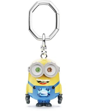 Swarovski Minions Bob Key Ring - White
