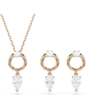Swarovski Set mesmera, taglio pear, taglio round - Metallizzato