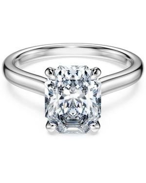Swarovski Eternity Solitaire Ring, Lab-Grown Diamonds 2.0 Ct Tw, Octagon Shape, 14K - Blue