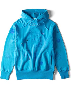 Swarovski Advisory Board Crystals, Subjective Halos Hoodie - Blue