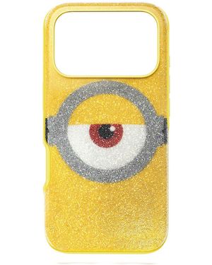 Swarovski Smartphone Case, Minions, Iphone 17 Pro - Yellow