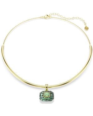 Swarovski Sublima halsband, oktagon-schliff - Mettallic