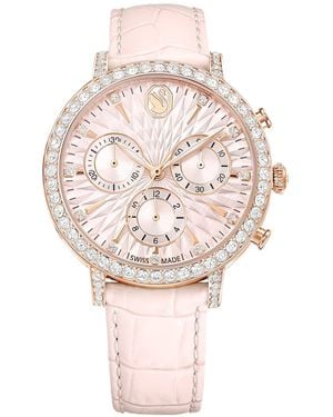 Swarovski Matrix Tennis Chrono Watch - Pink