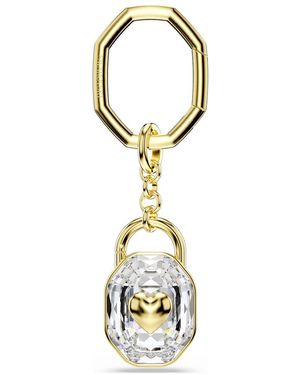Swarovski Schlüsselanhänger, oval-schliff - Mettallic