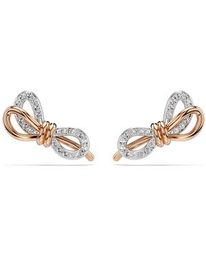 Swarovski Lifelong Stud Earrings - Metallic
