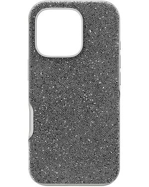 Swarovski High smartphone schutzhülle, iphone® 16 pro - Grau