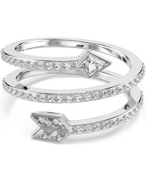 Swarovski Idyllia Motif Ring - Metallic