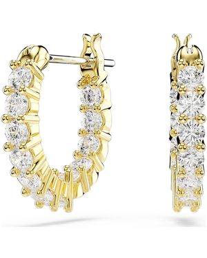 Swarovski Matrix Vittore Hoop Earrings - Metallic