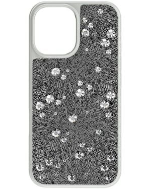 Swarovski High smartphone schutzhülle, verstreutes design, iphone® 16 - Mettallic