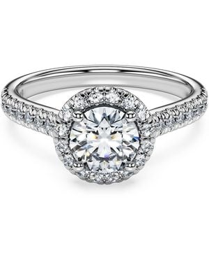 Swarovski Eternity Halo Solitaire Ring - Metallic