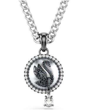 Swarovski Pendente swan, cigno - Metallizzato