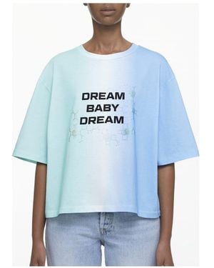 Swarovski Liberal youth ministry, gradient t-shirt - Blau
