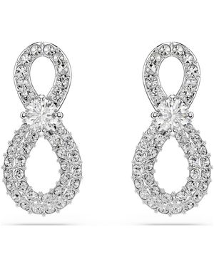 Swarovski Hyperbola Stud Earrings - Metallic