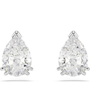 Swarovski Stilla Stud Earrings - Metallic