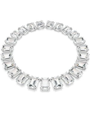 Swarovski Millenia Tennis Necklace - Metallic