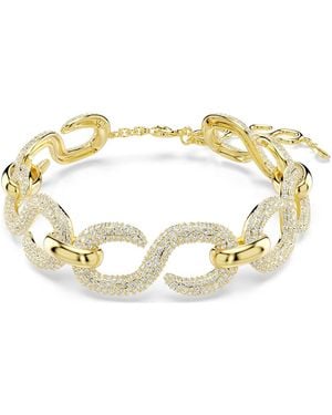 Swarovski Dextera-Tone Plated Choker Necklace - Metallic