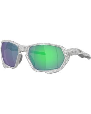 Swarovski Oakley Plazma Sunglasses X-silver - Green