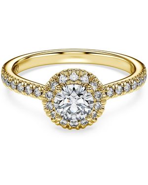 Swarovski Eternity Halo Solitaire Ring - Metallic