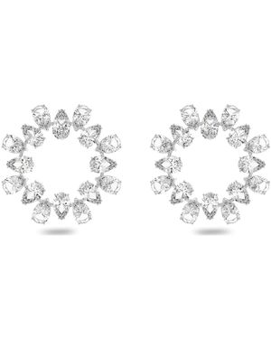 Swarovski Orecchini a cerchio millenia - Bianco