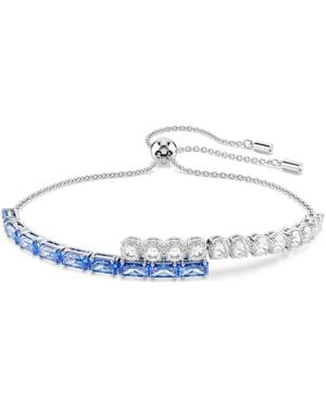 Swarovski Matrix armband, verschiedene schliffe - Blau