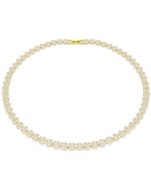 Swarovski Una Angelic-Tone Plated Necklace - Metallic
