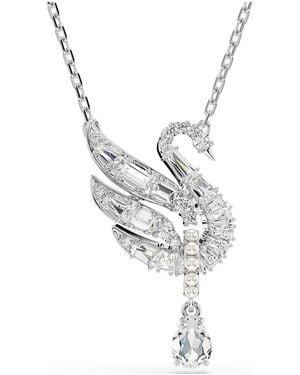 Swarovski Pendente swan, cigno - Metallizzato