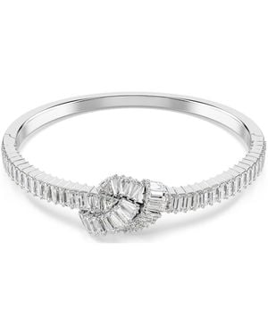 Swarovski Matrix Bangle - Metallic