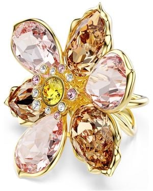 Swarovski Idyllia Motif Ring - Metallic