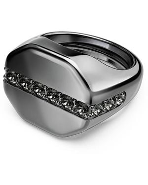 Swarovski Dextera Octagon Ring - Black
