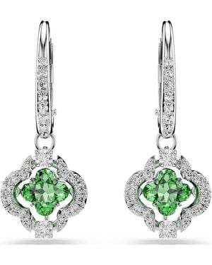 Swarovski Una angelic drop-ohrhänger, verschiedene schliffe - Grün