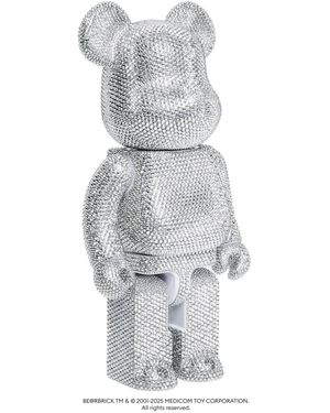 Swarovski Be@rbrick 400% - Metallic